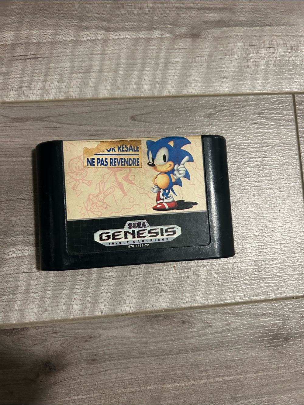 Sega Genesis Sonic the Hedgehog